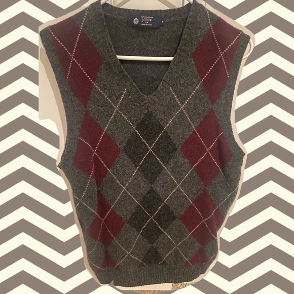 J. Crew Men’s Knit Sleeveless Sweater Size M Offers Welcome - Picture 1 of 5
